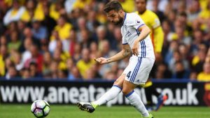 Cesc dalam perlawanan terhadap Watford.